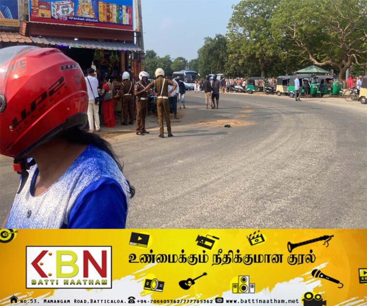 நல்லூர் கந்தசுவாமி ஆலயத்திற்கு முன்பாக விபத்து; ஒருவர் உயிரிழப்பு!