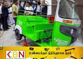 மின்சார முச்சக்கரவண்டிகளை உற்பத்தி செய்யும் தொழிற்சாலை கொழும்பில்!