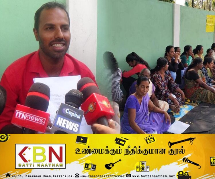மட்டக்களப்பு மறை மாவட்ட ஆயர் தம்மை வந்து சந்திக்குமாறு பங்கு மக்கள் உண்ணாவிரத போராட்டம்!