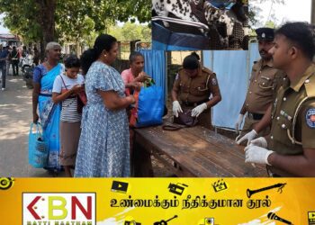 களுதாவளை பிரதான வீதியில் யுத்திய பரிசோதனையின் திடீர் நடவடிக்கை முன்னெடுப்பு!