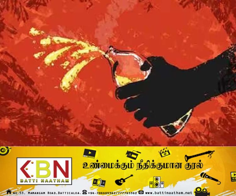 மேல்‌ நீதிமன்றத்திற்கு முன்பாக ஆசிட் வீச்சு; ஆறு பேர் வைத்தியசாலையில் அனுமதி!