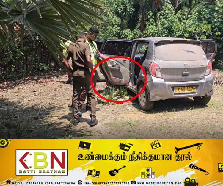 யாழ் குடும்பஸ்தரின் கொலைக்கு பயன்படுத்தப்பட்ட கார் கண்டுபிடிக்கப்பட்டது!