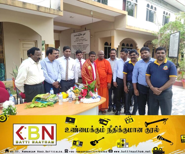 மட்டு செங்கலடி மத்திய கல்லூரியின் 20வது அதிபராக க.சுவர்ணேஸ்வரன் பதவியேற்பு!