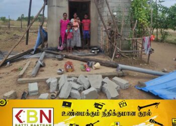 மட்டு பன்குடாவெளி வீடு ஒன்று காட்டு யானையால் சேதம்!