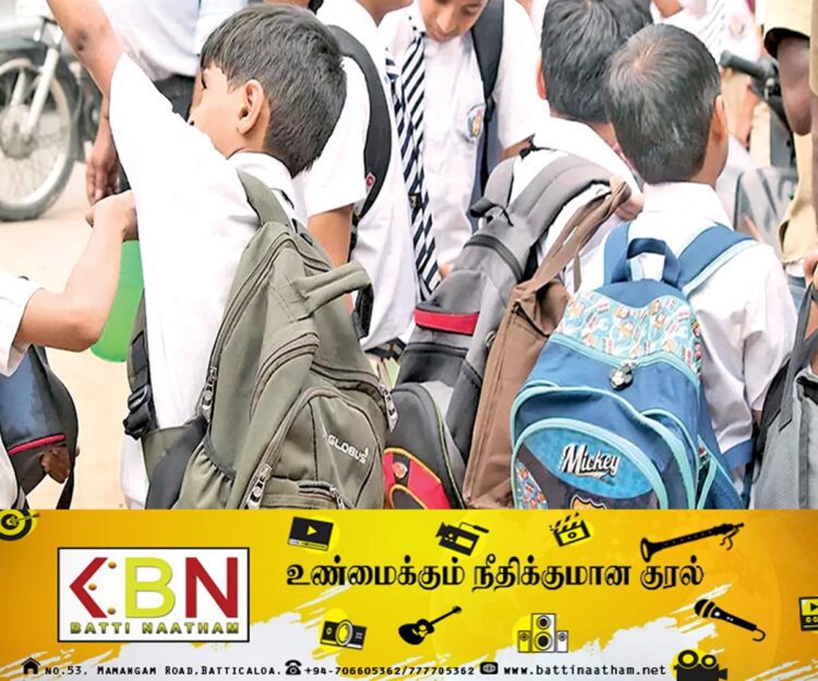 பாடசாலைகளுக்கு அனுப்பி வைக்கப்பட்டுள்ள சுற்றுநிருபம்!