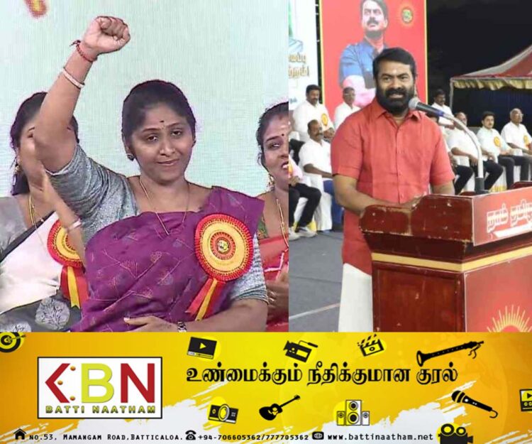 நாம் தமிழர் கட்சியின் வேட்பாளராக வீரப்பனின் மகள்!