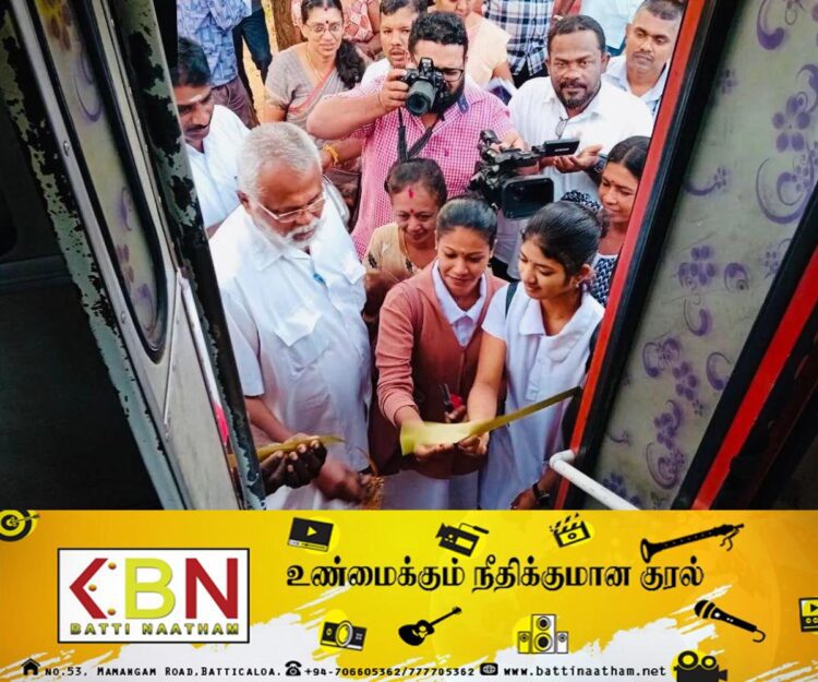 யாழில் மீள்குடியேறிய மக்களுக்கான புதிய பஸ் சேவை!