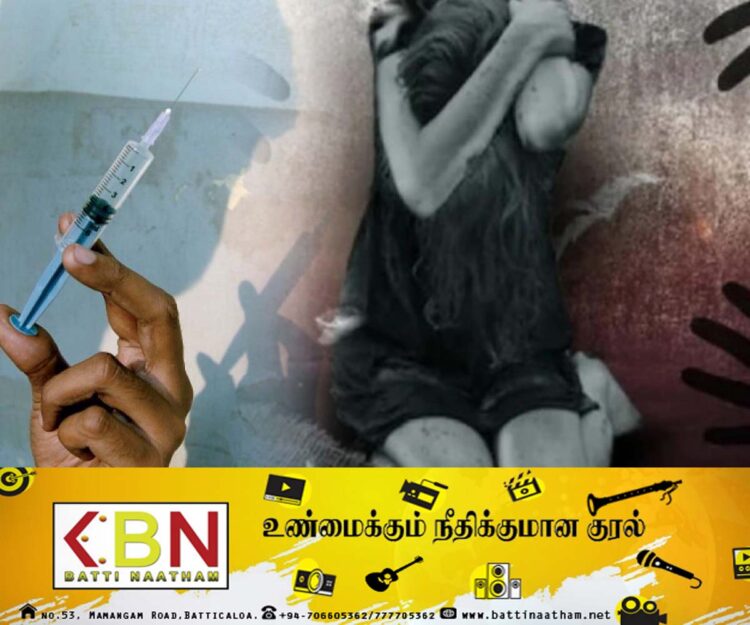 யாழில் பெண்ணுக்கு ஊசி மூலம் போதைப்பொருள் செலுத்தி 10 பேர் கூட்டு வன்புணர்வு!