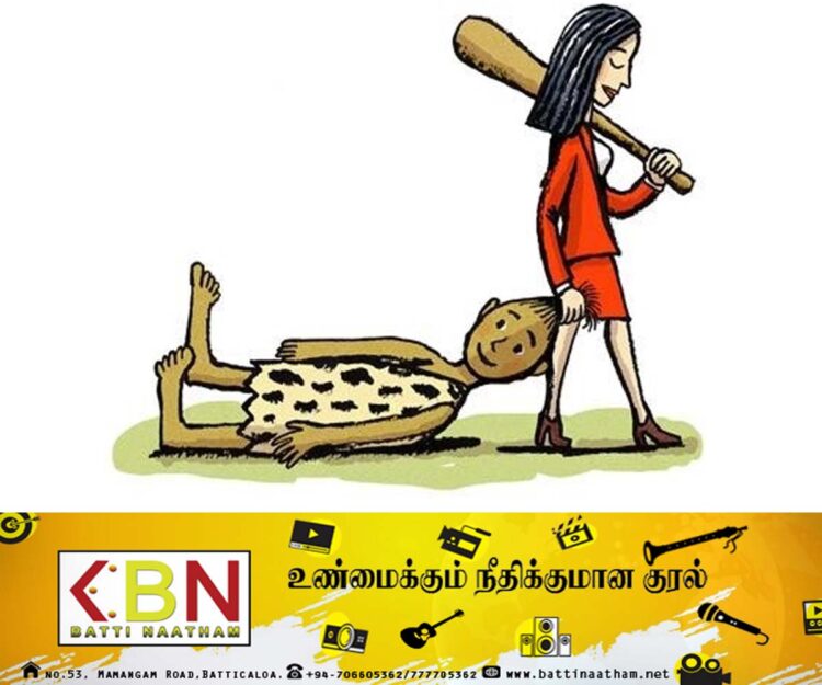 கணவனை கட்டையால் அடித்துக் கொலை செய்த மனைவி!