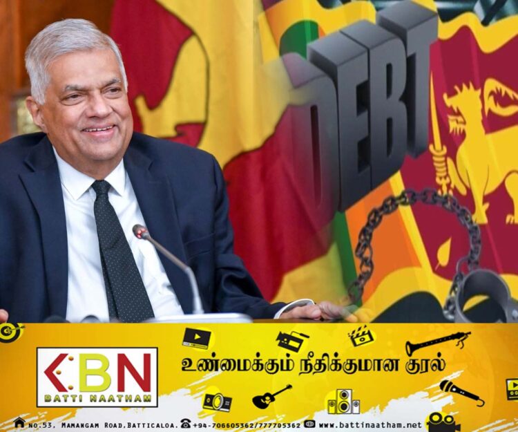 ஜனாதிபதி ரணிலின் ஆட்சி காலத்தில் 1,909.7 மில்லியன் டொலர் கடன் வட்டியுடன் செலுத்தப்பட்டுள்ளதாக தகவல்!