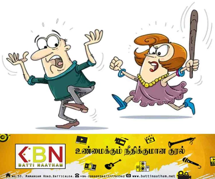 குடிபோதையில் வீட்டிற்கு வந்த கணவன்; மனைவியின் தாக்குதலில் பலி!