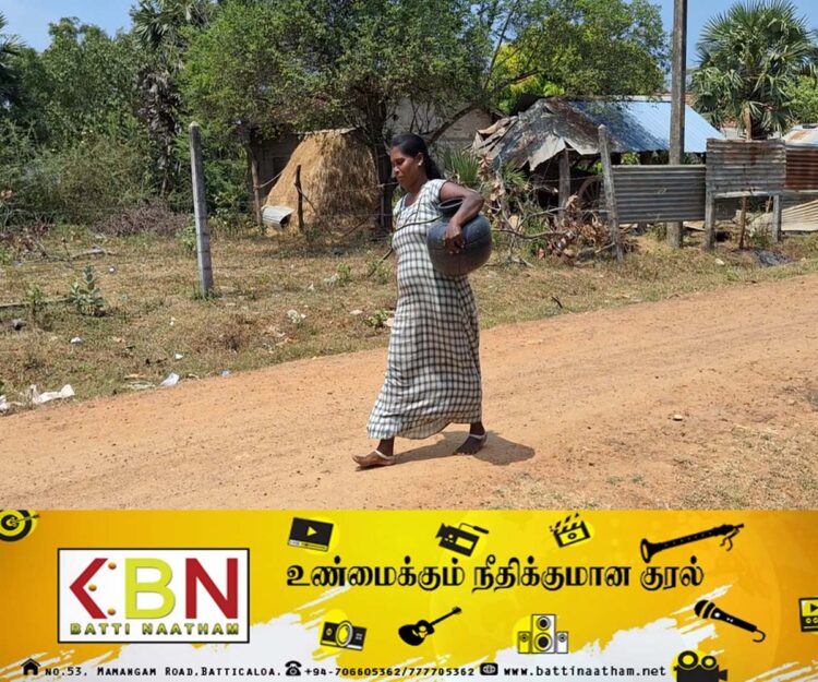 மூதூர் கிராமமொன்றில் நீரின்றி அவதியுறும் மக்கள்; கண்டுகொள்ளாத அரச தரப்புக்கள்!