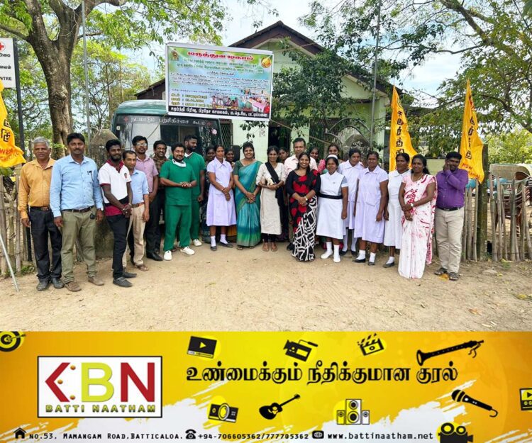 “நாடு தழுவிய ரீதியில் நோயாளர்கள் பராமரிப்பு” எனும் தொனிப்பொருளில் இலவச மருத்துவ முகாம்!