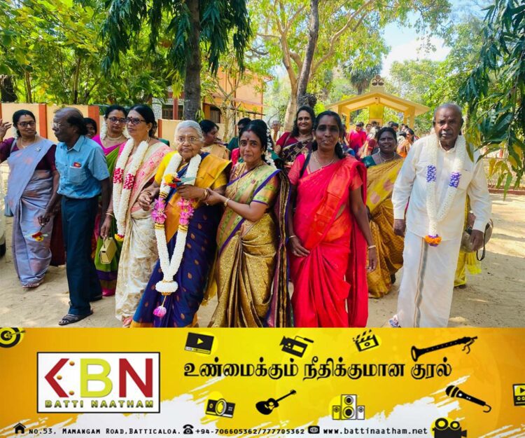 மட்டு விபுலானந்தா இசை நடனக்கல்லூரியின் ஓய்வுபெற்ற முன்னாள் விரிவுரையாளருக்கு கௌரவிப்பு நிகழ்வு!