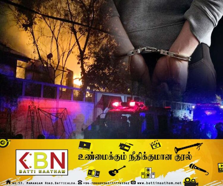 ரணிலின் வீட்டிற்கு தீ வைத்த ஆசிரியர் கைது!