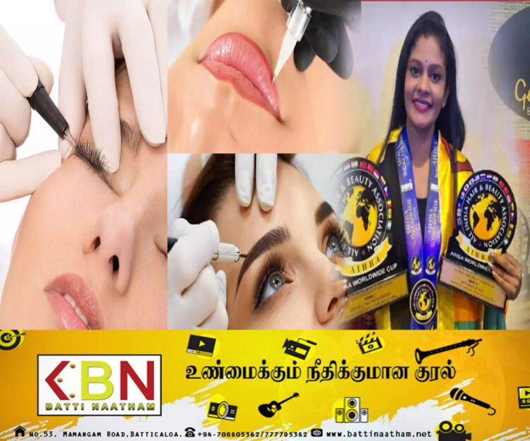 சர்வதேச ரீதியாக அழகுகலையில் சாதனை படைத்த யாழ்ப்பாண பெண்!