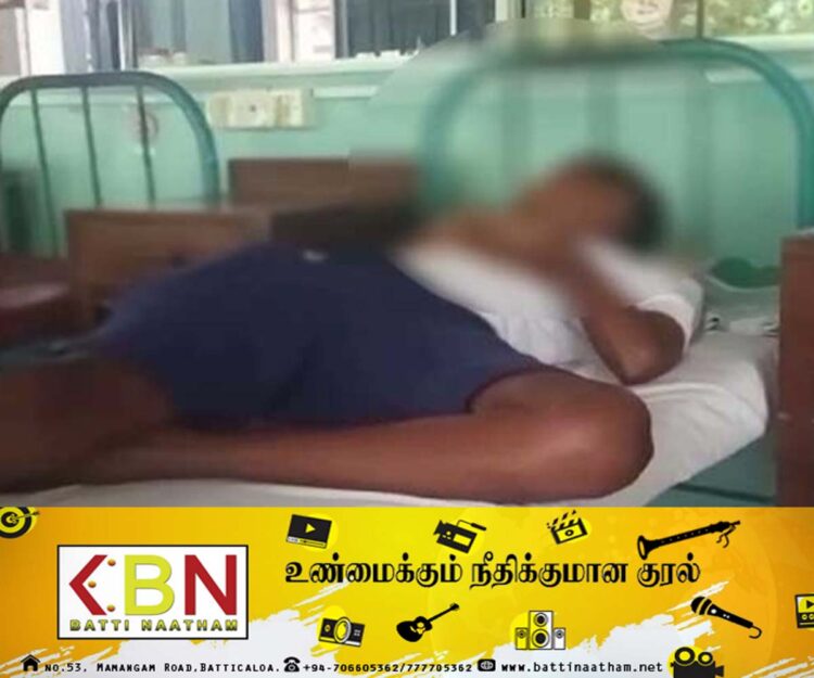 பாடசாலை மாணவனை தாக்கிய பொலிஸார்?