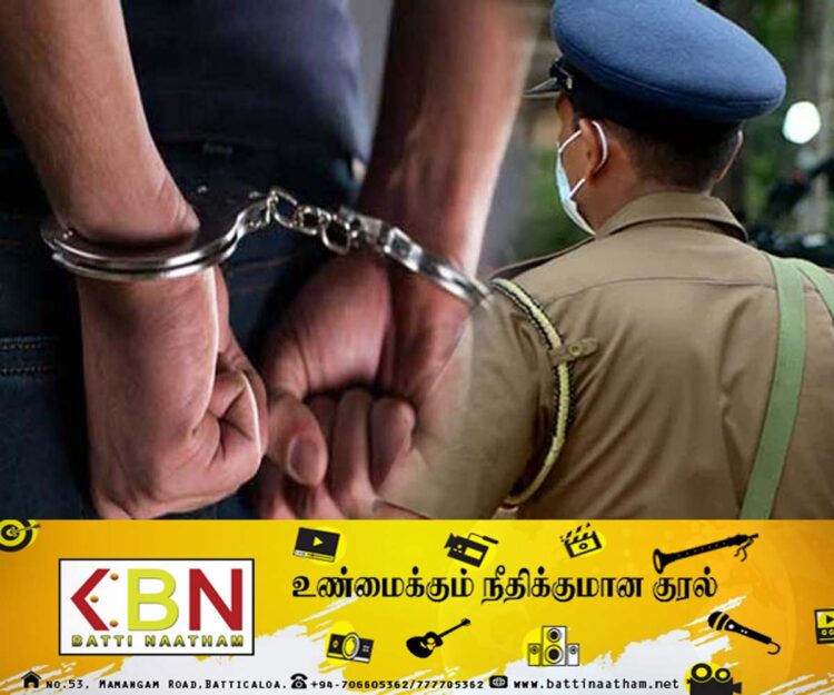 மட்டு கல்லடியிலுள்ள ஆலயங்களில் திருடிய இருவர் கைது!