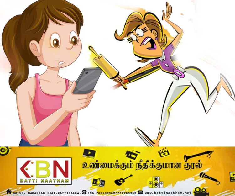 பரீட்சைக்கு படிக்காமல் தொலைபேசியில் நேரம் செலவழித்த மகள்; அடித்துக் கொலை செய்த தாய்!