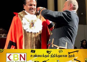 பிரித்தானிய இப்ஸ்விச் நகரின் முதல்வராக இலங்கை தமிழர் பதவியேற்பு!