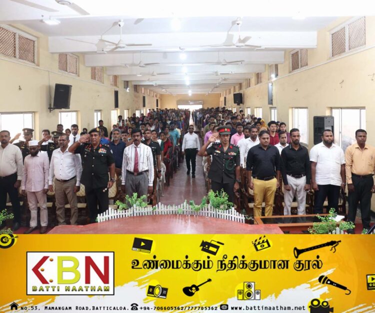 மட்டக்களப்பு பிரஜைகள் சபையின் சான்றிதழ் வழங்கும் நிகழ்வு – 2024!