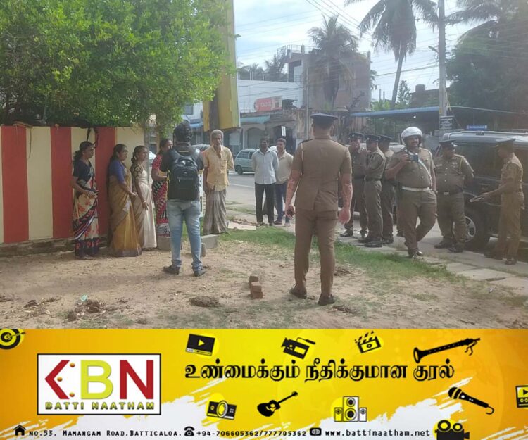 பாண்டிருப்பில் முள்ளிவாய்க்கால் கஞ்சி தயாரிக்க தடை உத்தரவு; குவிக்கப்பட்டுள்ள பொலிஸார்!