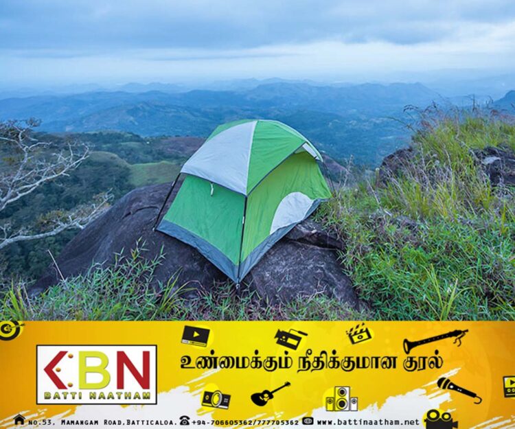 மலையில் கூடாரம் அமைத்து தங்கிய பல்கலைக்கழக மாணவர்கள் உட்பட 22 பேர் கைது!