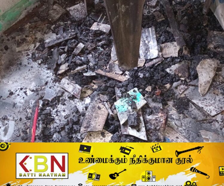 நிலாவெளி பகுதியிலுள்ள வீடொன்றில் தீ விபத்து!