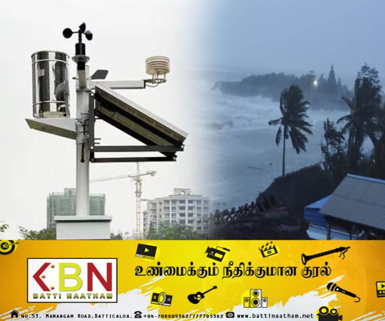 இலங்கை வானிலை ஆய்வுத் துறையின் 11 மின்கலங்கள் செயலிழப்பு!