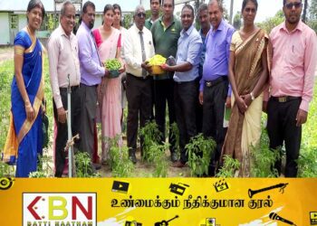 மட்டு நகரில் துரித உணவு உற்பத்தி திட்டத்தின் கீழ் பயிரிடப்பட்ட பயிர்களின் அறுவடை விழா!