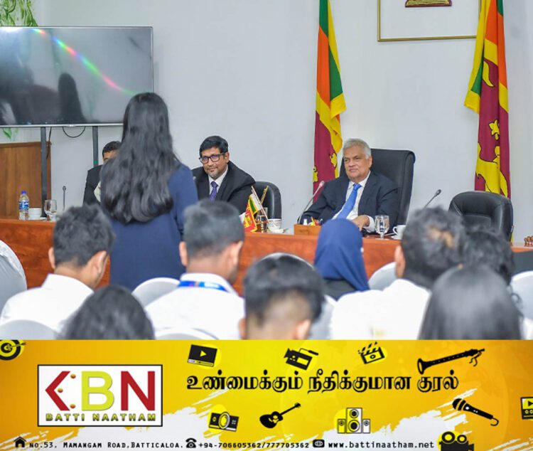 ஜனாதிபதி இளம் பிரதிநிதிகளுடன் கலந்துரையாடல்!