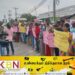 நடைபா​தை வியாபாரத்தை தடை செய்; திருகோணமலை பொதுச் சந்தை வியாபாரிகள் ஆர்ப்பாட்டம்!