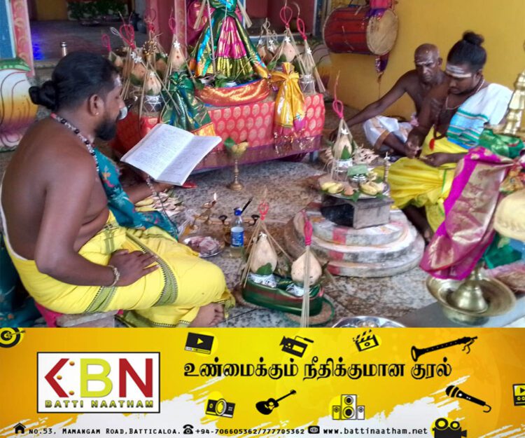 சந்திவெளி ஸ்ரீ சிவ முத்துமாரியம்மன் ஆலய வருடாந்த திருச்சடங்கு இன்று ஆரம்பமானது!