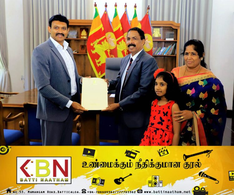 கிழக்கு மாகாணத்தின் ஏழு துறைகளுக்கான அமைச்சின் செயலாளர் நியமனம்!