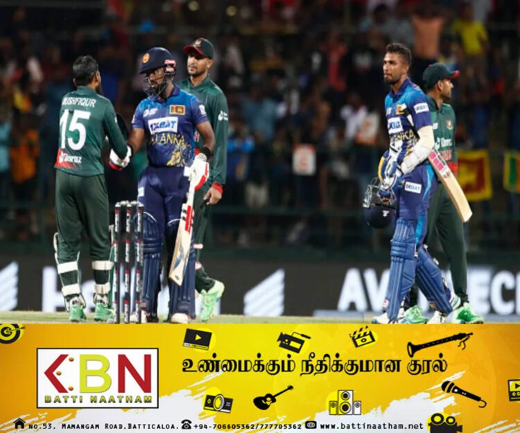 T20 உலகக் கிண்ணத் தொடர்; இலங்கையை வீழ்த்தியது பங்களாதேஷ்!