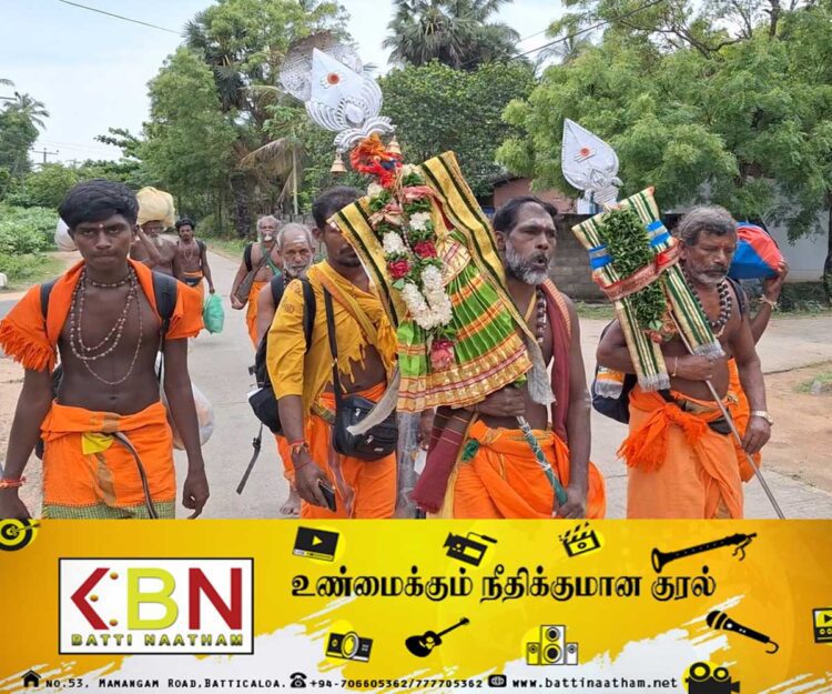 யாழில் ஆரம்பமான கதிர்காம யாத்திரை!