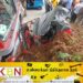 பேருந்தும் முச்சக்கரவண்டியும் நேருக்கு நேர் மோதி விபத்து!