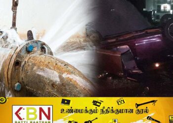 குழாயில் கார் மோதி விபத்து; கொழும்புக்கான நீர் விநியோகம் தாமதமாகலாம்！