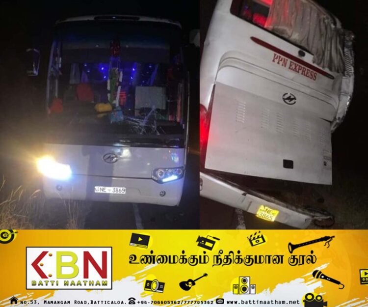 அதி சொகுசு பேருந்துடன் பாரஊர்தி மோதி விபத்து; மூவர் உயிரிழப்பு!