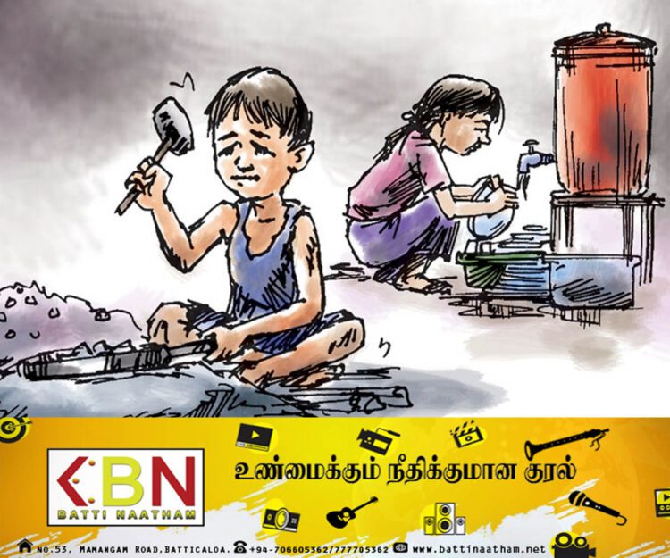 சிறுவர்களை வேலைக்கு அமர்த்துவோர் இலங்கையில் குறைவு!