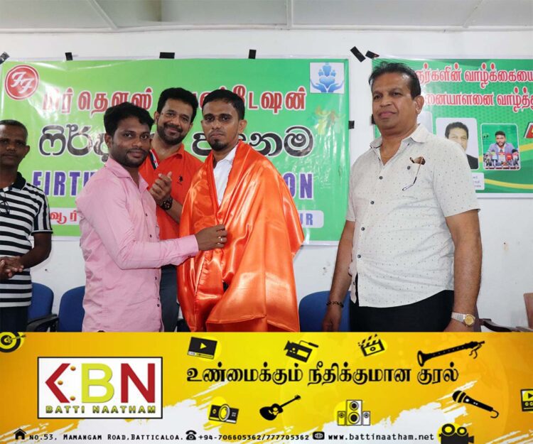 தென்கொரியாவிற்கு வேலைவாய்ப்பிற்காகச் செல்லவுள்ள இளைஞர்களால் கௌரவிப்பு நிகழ்வு!