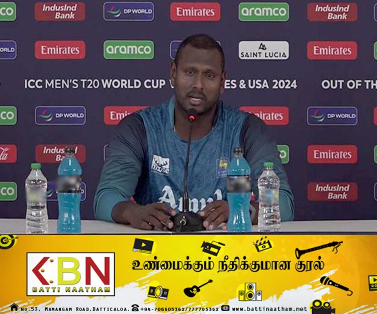 குழுவாக முழு நாட்டிடமும் மன்னிப்பு கேட்டுக்கொள்கிறேன்; ஏஞ்சலோ மேத்யூஸ்!