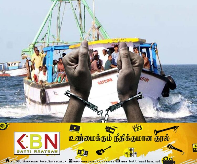 இலங்கை கடலில் மீன்பிடித்த இந்திய மீனவர்கள் கைது!