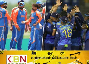 இந்தியா மற்றும் இலங்கை கிரிக்கெட் தொடரின் போட்டி அட்டவணை!