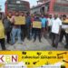 கல்முனையில் அரச பேருந்து ஊழியர்கள் போராட்டம்!