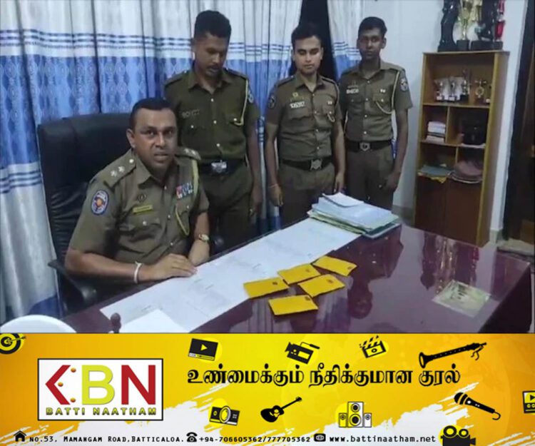 காத்தான்குடியில் போதைப்பொருட்களுடன் ஐவர் கைது!