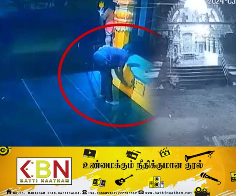 யாழில் கோயில் உண்டியல் உடைத்து திருட்டு!