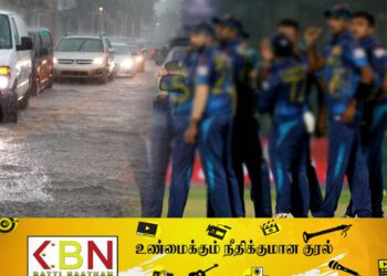 வெள்ளத்தில் சிக்கியது இலங்கை கிரிக்கெட் அணி!