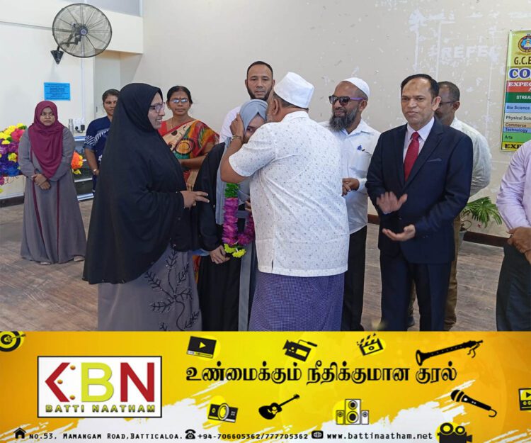 பல்கலைக்கழகத்திற்கு தெரிவான காத்தான்குடி மீரா பாலிகா தேசிய பாடசாலை மாணவர்களை கௌரவிக்கும் நிகழ்வு!