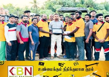 கதிர்காமம் புனித பாதயாத்திரியர்களுக்கான குடிநீர் வசதிகளை வழங்கி வரும் சிவதொண்டர் அமைப்பிற்கான எரிபொருள் வழங்கி வைப்பு!